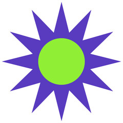 Poster - Sun Shape