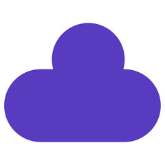 Sticker - Cloud Shape