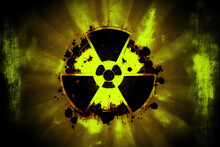 Grunge Radiation Sign