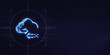 Cloud Journey Consulting Services icon neon sign