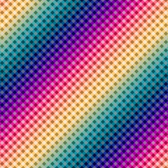 Fototapete - Geometric abstract pattern in low poly style. Seamless image