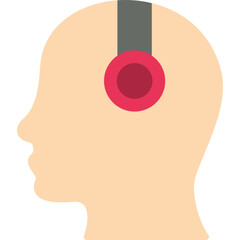 Canvas Print - Headphone Icon