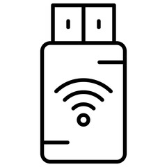 Sticker - Pendrive Icon