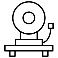 Poster - School Bell Icon