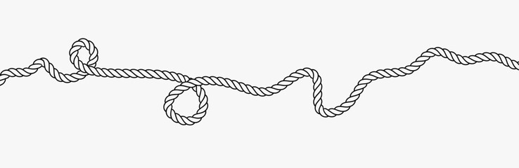 rope vector illustration