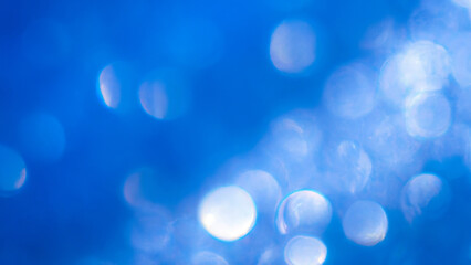 Blurred Blue Bokeh - Perfect Background for Your Designs