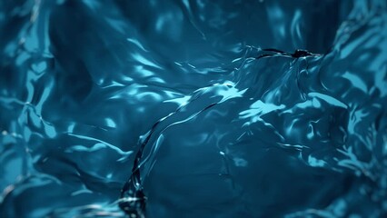 Wall Mural - water flowing patterns fx texture animation loop/ 4k animation of an abstract water fx flowing textu