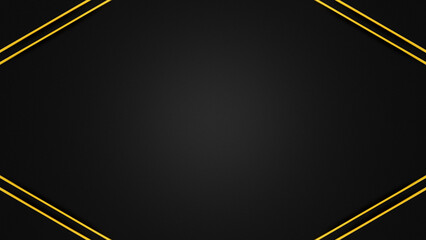 modern abstract black gold background. elegant concept design with golden line.