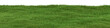 © TOP LAYER STUDIO - Architectural and landscape concept. Green grass field isolated on transparent background. 3d rendering . PNG format