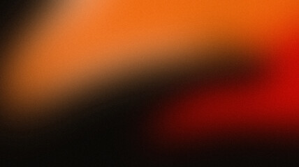 Orange red black gradient background, grainy texture effect, web banner design