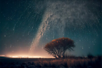 Wall Mural - Space. Generative AI..