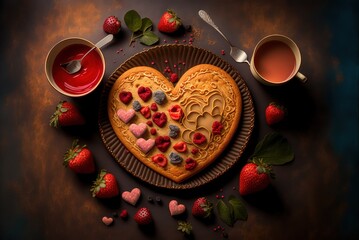 Wall Mural - Valentine Cookies