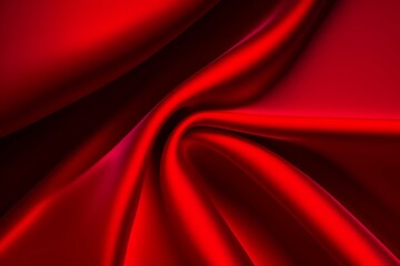 Wall Mural - red silk background