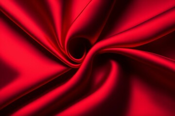 Wall Mural - red silk background