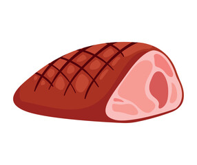 Sticker - ham meat butcher product