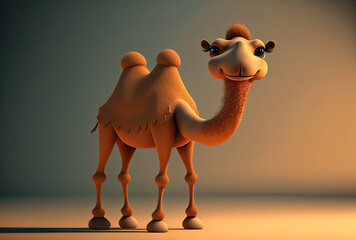 Sticker - 3D Animation Camel