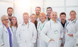 © ASDF - close up. group of doctors and scientists standing together.