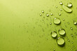 Green wet waterproof impregnated fabric