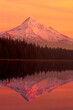 © Cavan Images - Sun sets on the Northwest slopes of Mt. Hood from Lost Lake.