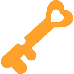 Sticker - Love Key Icon