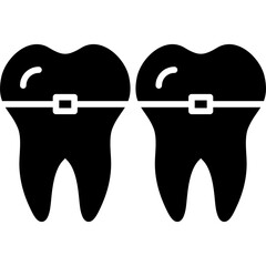 Sticker - Braces Icon