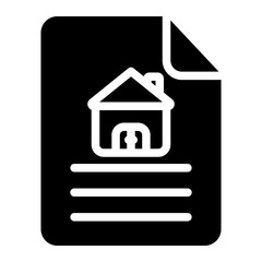 Sticker - contract icon