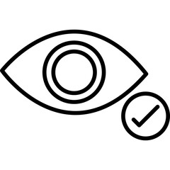 Sticker - Eye  Icon