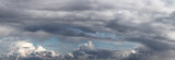 Fototapeta Na sufit - Cloudy sky panorama. Background of blue sky with clouds.