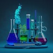 chemistry lab, generative AI 