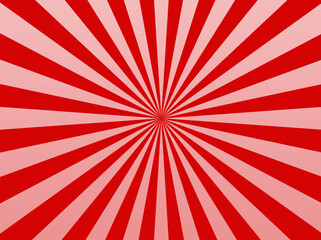 White and red sunburst pattern background. Retro ray pattern background. Royalty high-quality free stock photo image of overlays sunbeams grunge Abstract backgrounds. Retro stripe pattern sunbrush