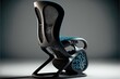 Modern gaming chair, anatomically shaped