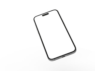 Sticker - phone 3d illustration mockup smartphone 3d