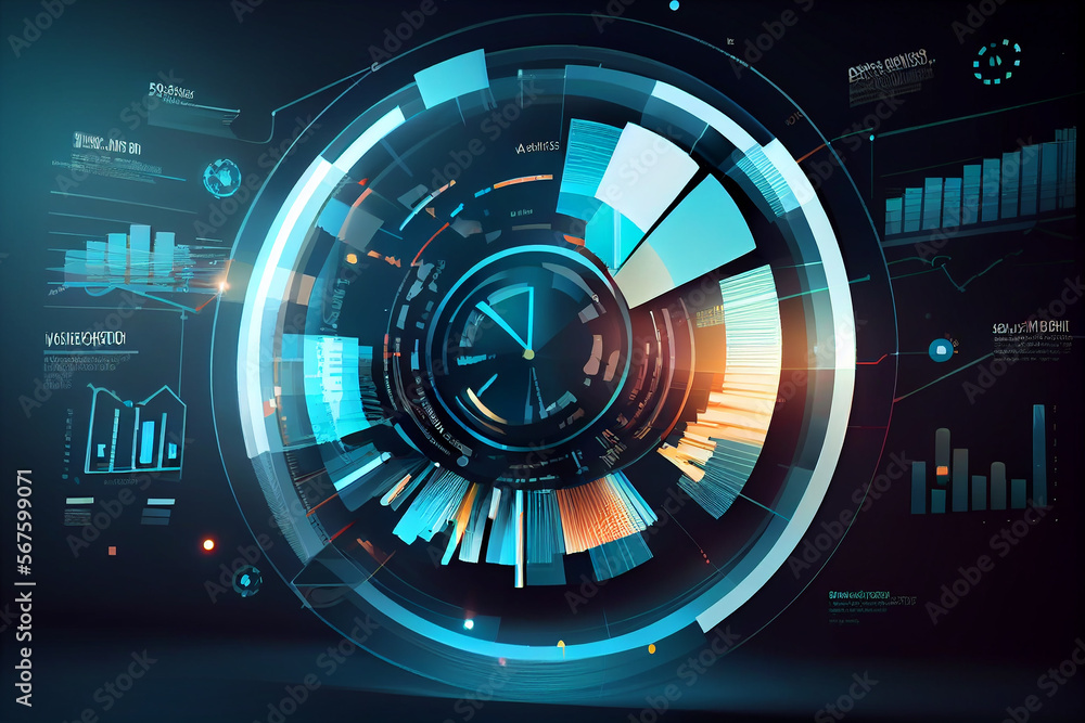 Business data analysis and analytics of customers insights with charts ...