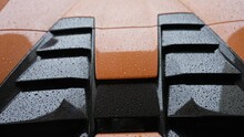 Close-up body parts. Carbon Fiber Rear Trunk Lid Boot Lid