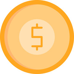 Canvas Print - Coin Icon