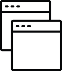 Wall Mural - web design folder and document
