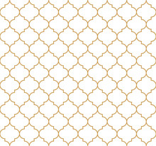 Moroccan Seamless Pattern , Oriental Style Repeat Backdrop Isolated On Transparent Background , Cut Out, Png, Illustration