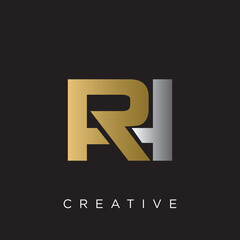 Wall Mural - rh home logo design