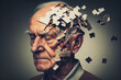 elderly man with dementia