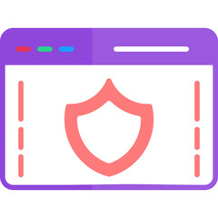 Sticker - Web Security Icon