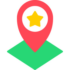 Poster - Map Location Icon