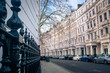London- Kensington mansion apartment building in Earls Court area of south west London