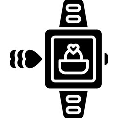 Canvas Print - Smart Watch Icon