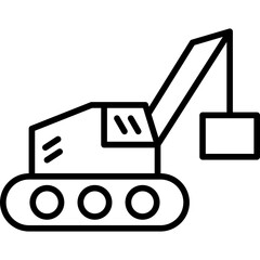 Poster - Crane Icon