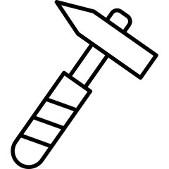 Sticker - Pick Hammer Icon