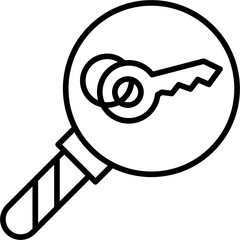 Sticker - Magnifying Icon