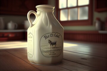 A gallon of milk. Generative AI