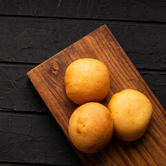 Sticker - Fresh baked Almojabanas - Typical colombian gastronomy