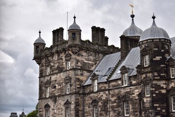 Sticker - Buildings and landmarks in Edinburgh city centre. 