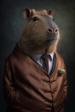 Capybara Portrait